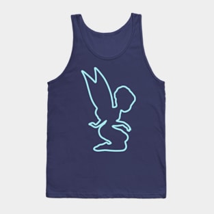 80's Gift 80s Retro Neon Sign Fairy Tank Top